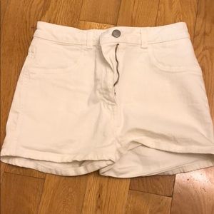 Brandy Melville white shorts